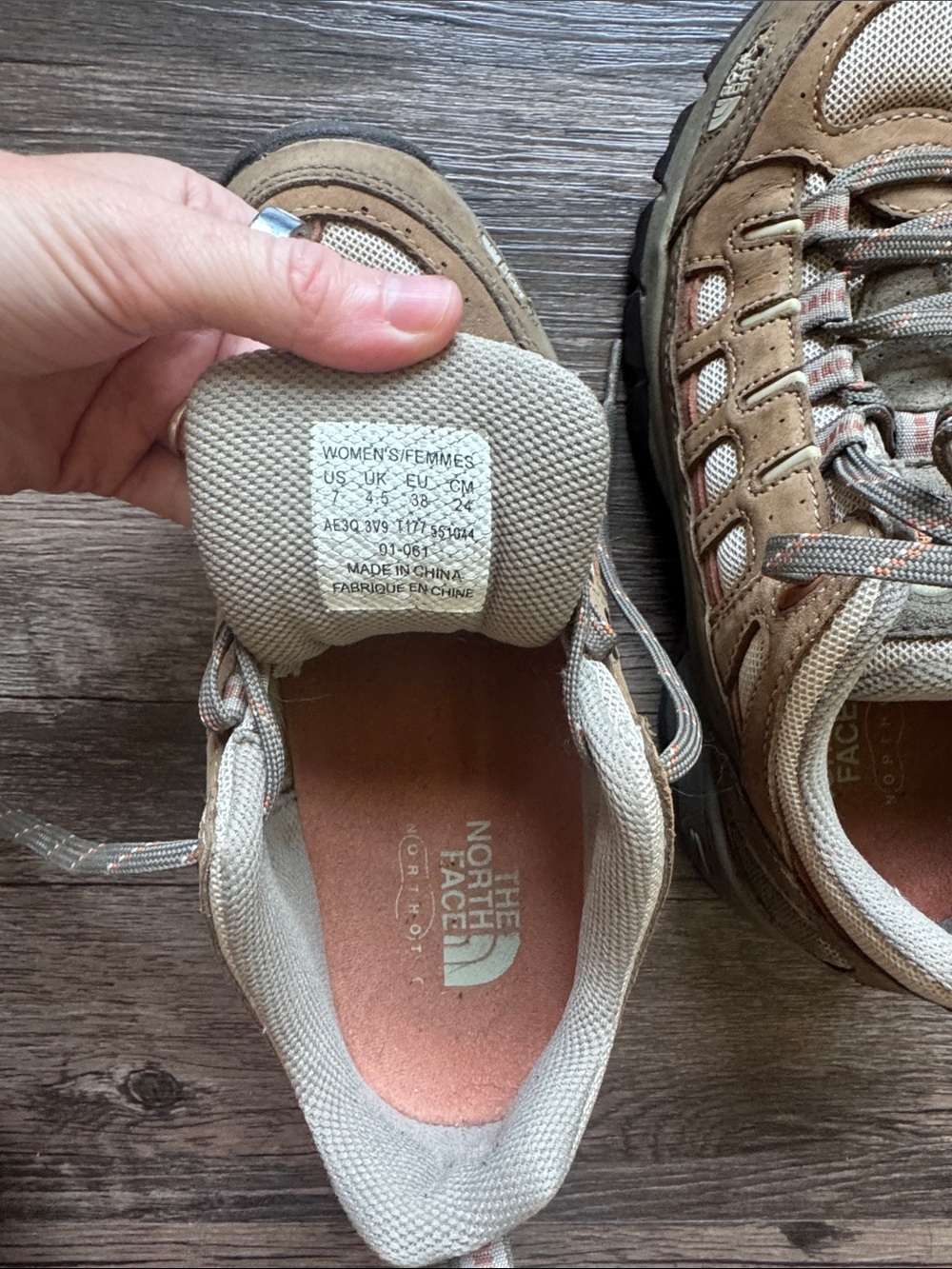 Women’s North Face Hiking Boots
